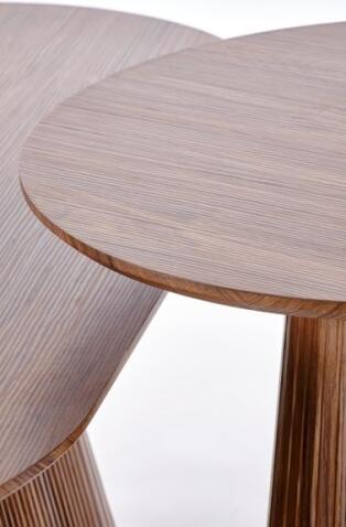 Стол журнальный HALMAR GISELA S орех