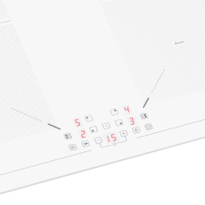 Варочная панель индукционная MEFERI MIH604WH ULTRA