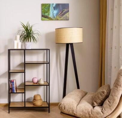 Стеллаж SIGNAL COSTA B дуб/черный