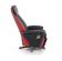 Кресло HALMAR CAMARO черный/красный
