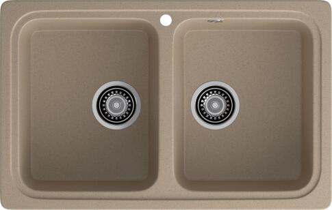 Кухонная мойка GRANFEST STANDART S-780K песочный