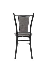 Стул ВВР Марсель серый/черный, рогожка