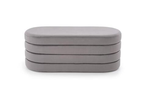 Пуф HALMAR CALPI серый