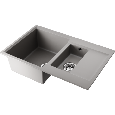 Кухонная мойка Omoikiri Daisen 78-2-GR Artgranit/leningrad grey