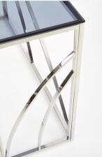 Консоль HALMAR KN5 дымчатый/серебристый