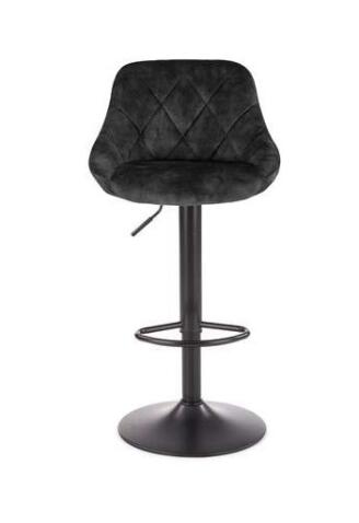 Стул барный HALMAR H101 черный/черный