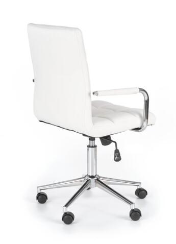 Кресло компьютерное HALMAR GONZO 2 белый/хром
