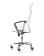 Кресло компьютерное HALMAR VIRE белый/хром