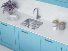 Кухонная мойка из нержавейки Omoikiri Omi 49-U/I-IN нержавеющая сталь