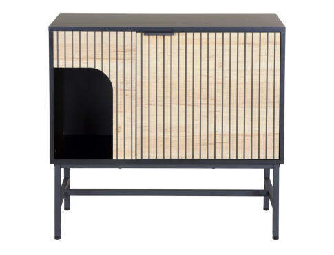 Комод SIGNAL MAGO K3 дуб/черный мат