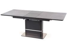 Стол обеденный HALMAR MARTIN темно-серый/черный, 160-200/90/75
