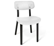 Стул Sheffilton SHT-S85 артикул СТ-85 белый/черный