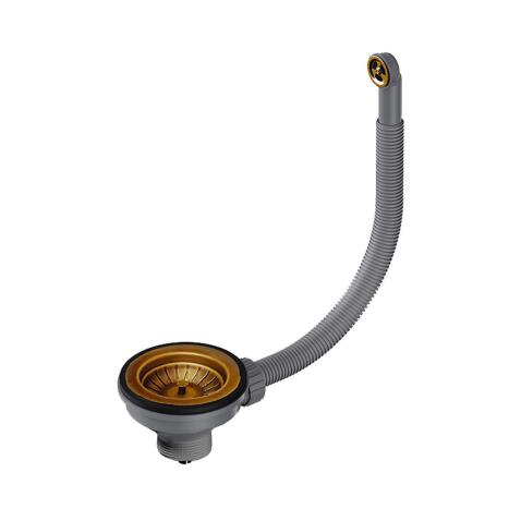 Перелив и выпуск со стоп-вентилем Omoikiri D-01 AB-022