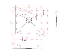 Мойка ZORG ZRN 5055 PREMIUM PVD Gunblack