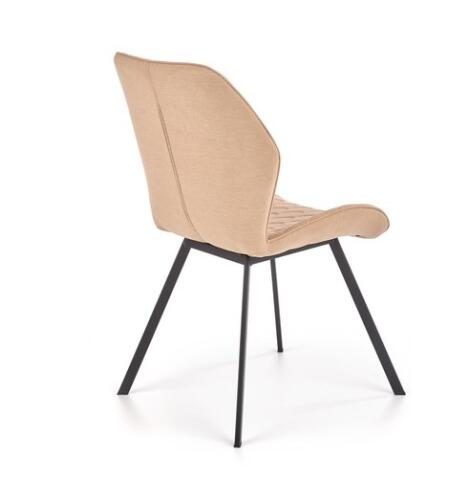 Стул HALMAR K360 бежевый/черный