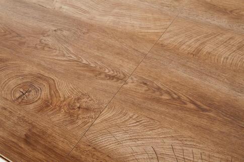 Стол обеденный HALMAR CAMBELL дуб натуральный/черный 140-180/80