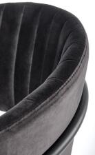 Стул HALMAR K426 черный/черный