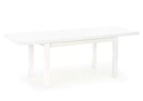 Стол обеденный HALMAR TIAGO 2 белый/белый 140-220/80
