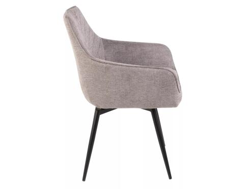 Стул SIGNAL SERVIO Brego 34 бежевый/черный, поворотный