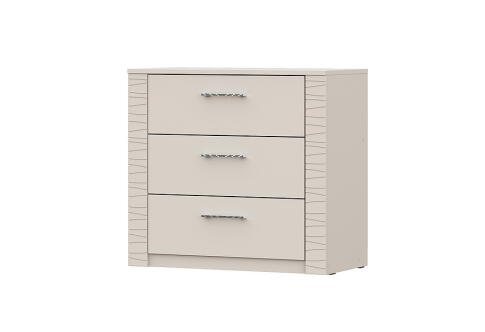 Комод NN Мебель (МС Калипсо К) 3 ящика Меланж
