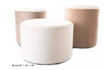 Пуф SIGNAL DOTI C Velvet Bluvel 30 светло-бежевый