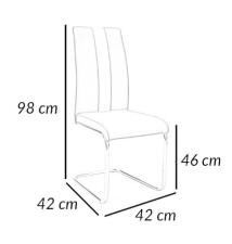 Стул SIGNAL H200 серый/св.серый