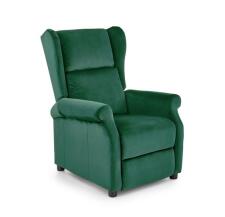 Кресло HALMAR AGUSTIN 2 раскладное, темно-зеленый