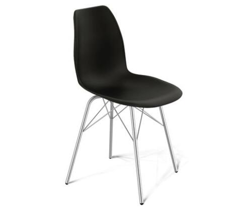 Стул Sheffilton SHT-ST29/S64 артикул СТ-262 черный/хром лак Стул Sheffilton SHT-ST29/S64 артикул СТ-262 черный/хром лак