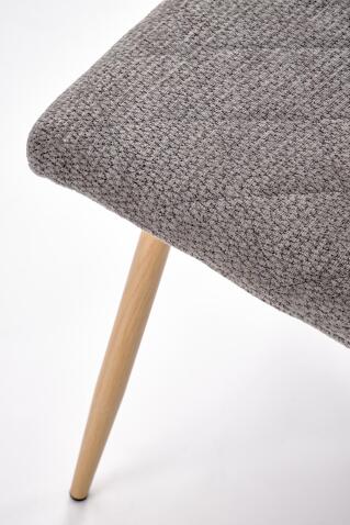 Стул HALMAR K525 WDF серый/натуральный