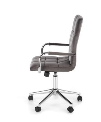 Кресло компьютерное HALMAR GONZO 4 серый/хром