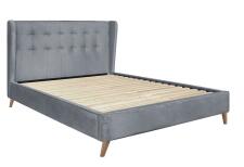 Кровать HALMAR ESTELLA серый, 160/200