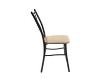 Стул ВВР Трилогия Бежевый Крокодил/черный, экокожа