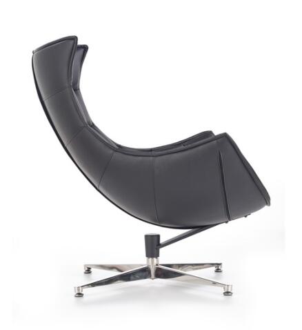 Кресло HALMAR LUXOR черный/хром