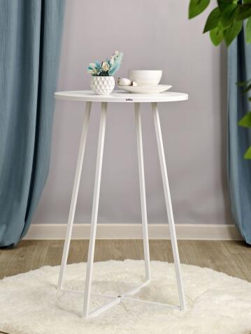 Стол Sheffilton SHT-T109 белый муар