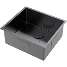 Кухонная мойка из нержавейки Omoikiri Taki 49-U/IF-GM вороненая сталь