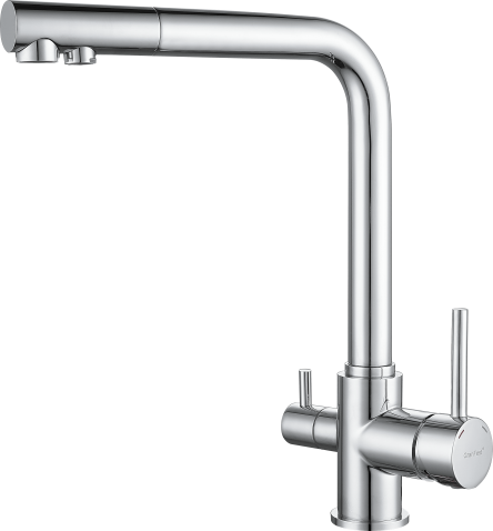 Смеситель для кухни GRANFEST 3611 хром