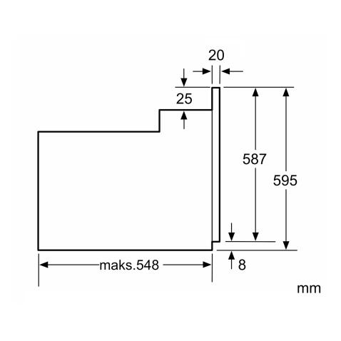 Духовой шкаф BOSCH HBF133BA1