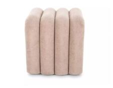 Пуф SIGNAL TICA темно-бежевый