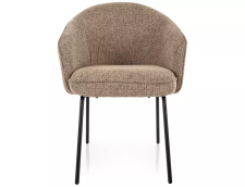 Стул SIGNAL NAO Noelle 33 темно-бежевый/черный