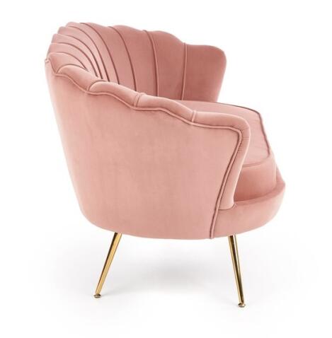 Софа HALMAR AMORINITO XL светло-розовый/золотой