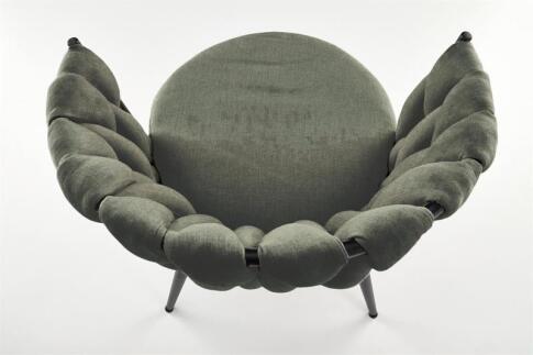 Стул HALMAR K516 оливковый/черный