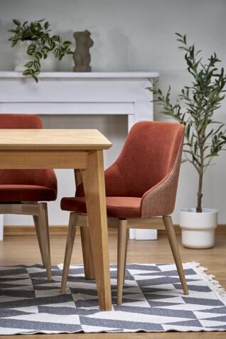 Стол обеденный HALMAR EDMONDO дуб 160-240/90