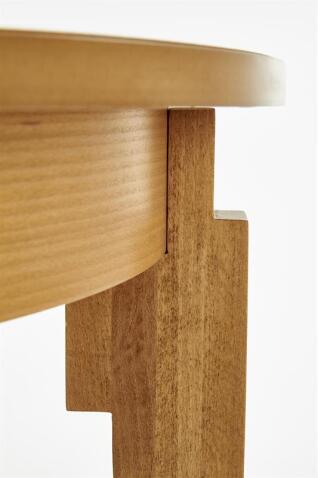 Стол обеденный HALMAR SORBUS дуб медовый/дуб медовый 100-200/100