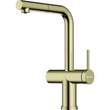 Смеситель для кухни Omoikiri Karatsu-S LG светлое золото