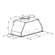 Вытяжка WEISSGAUFF Dabih 60 WH