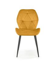 Стул HALMAR K453 горчичный/черный