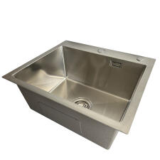 Кухонная мойка из нержавейки BLANTEK LS-5044S Brushed (+ 500B40S)