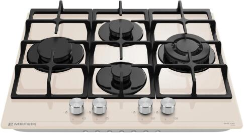 Варочная панель газовая MEFERI MGH604BG GLASS ULTRA