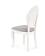 Стул HALMAR VELO белый/серый