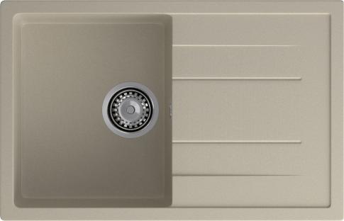 Кухонная мойка GRANFEST QUADRO Q-780L топаз